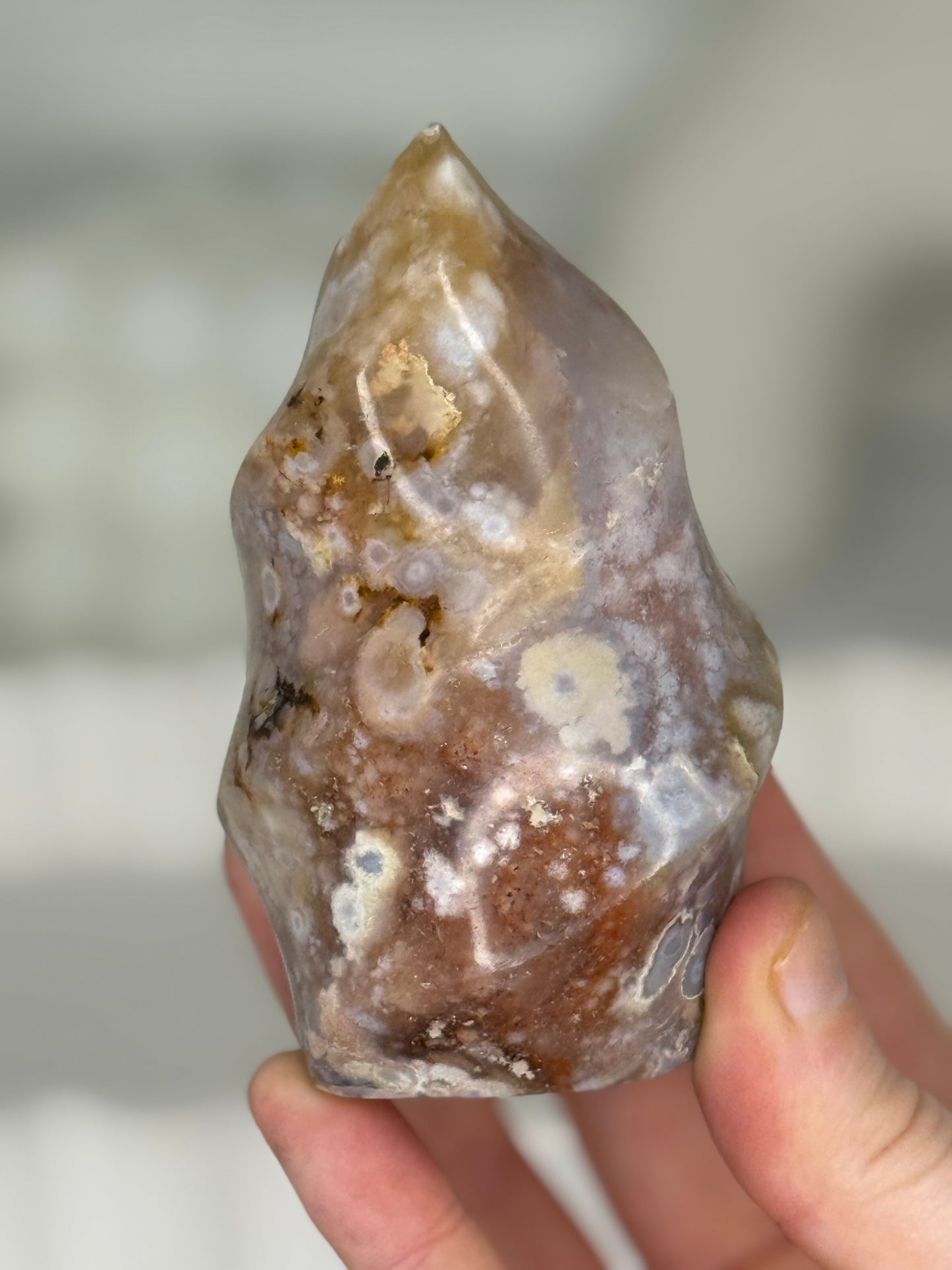 Flower Agate Flame