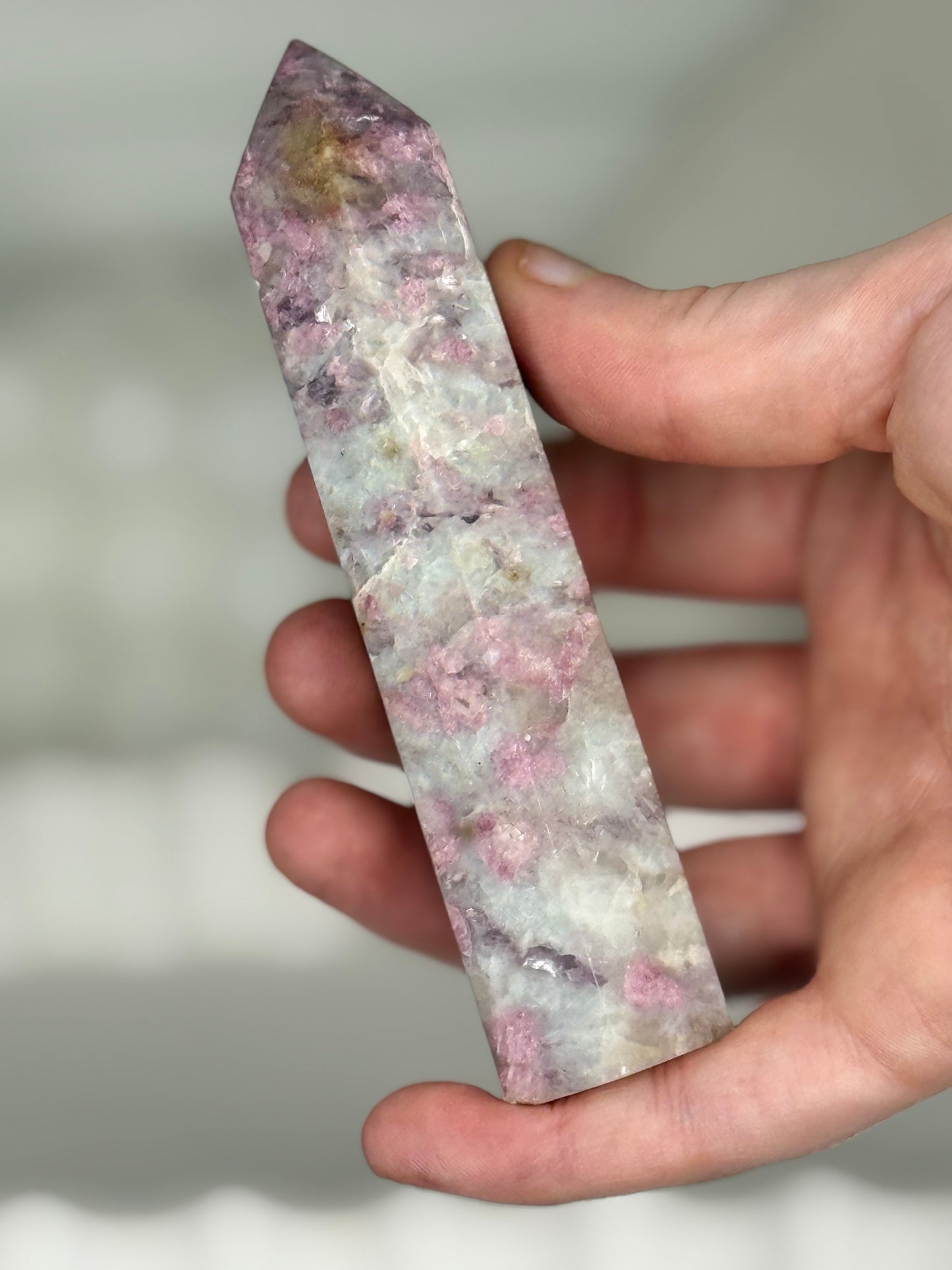 Pink Tourmaline Tower