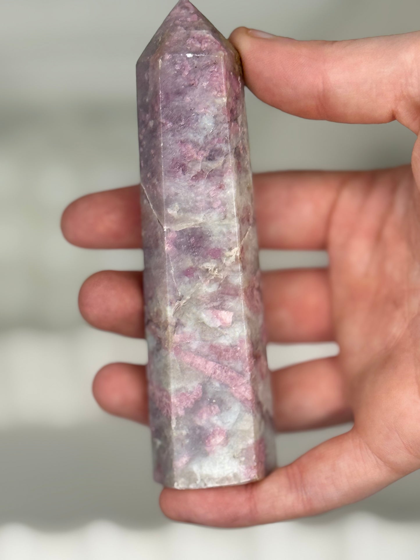 Pink Tourmaline Tower