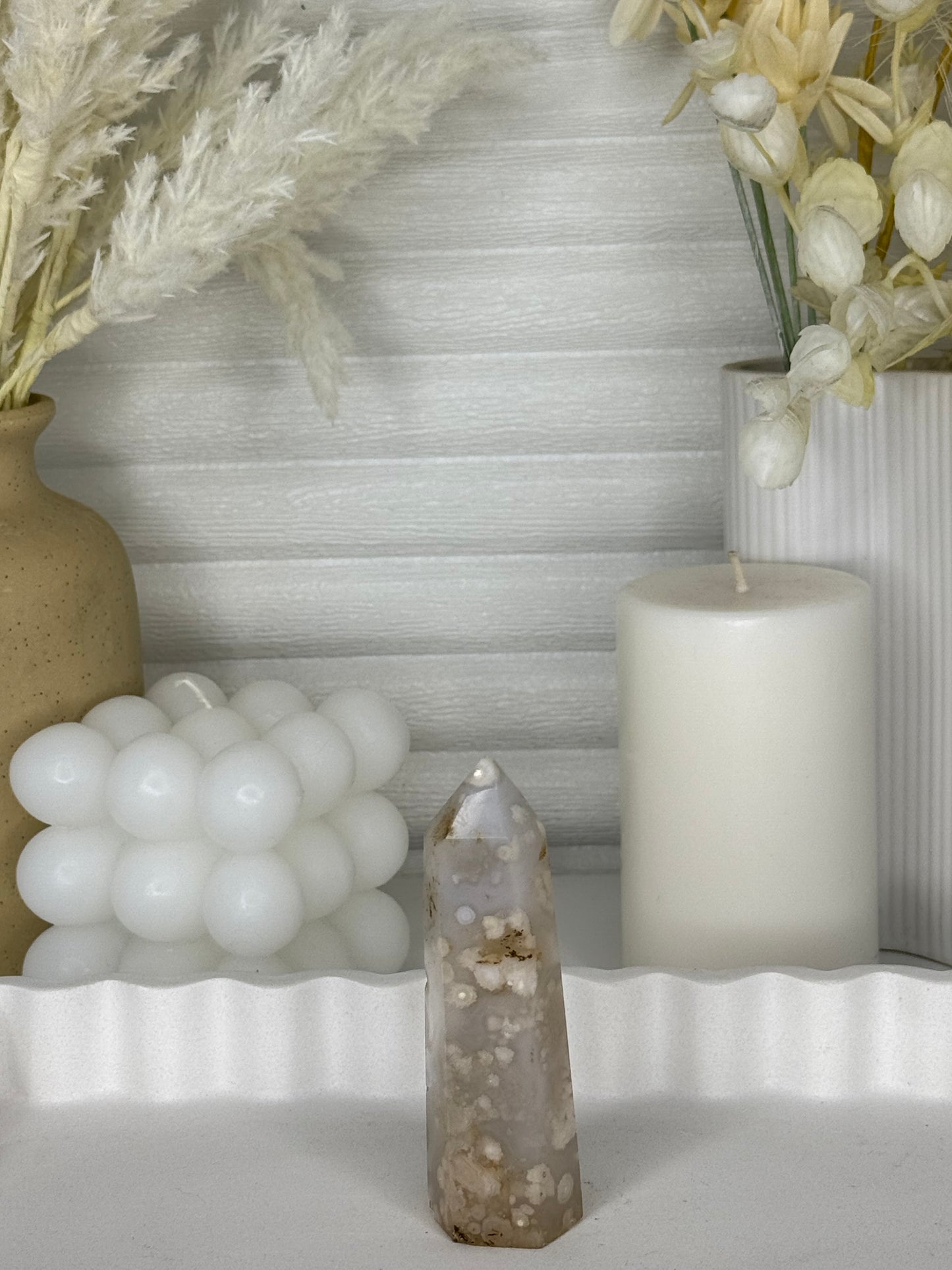 Flower Agate Tower #1