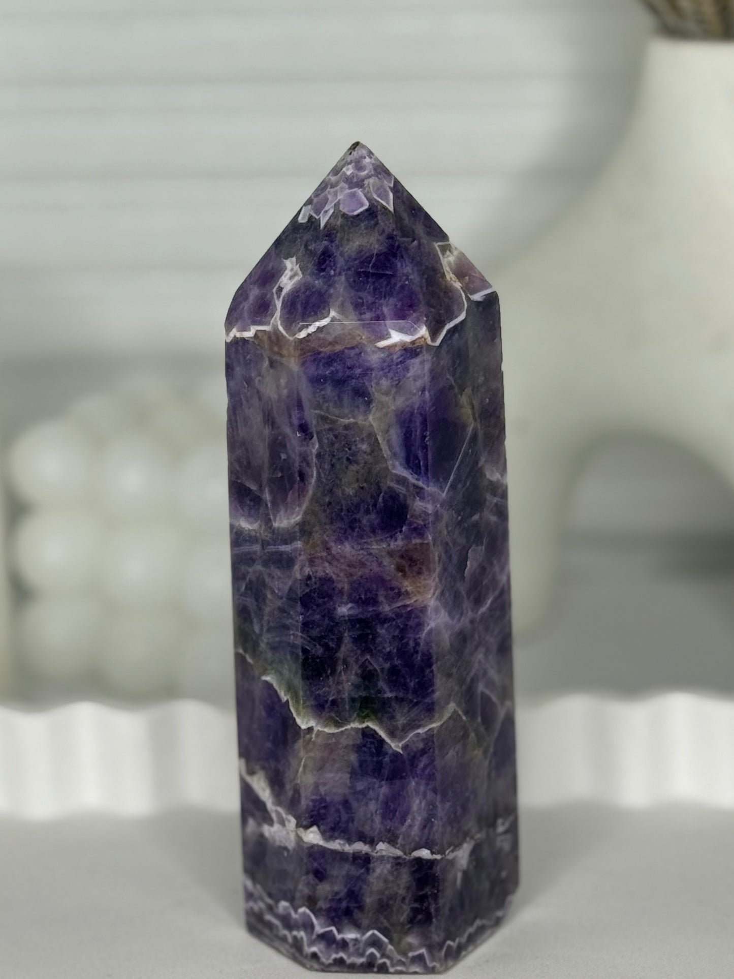 Chevron Amethyst Tower