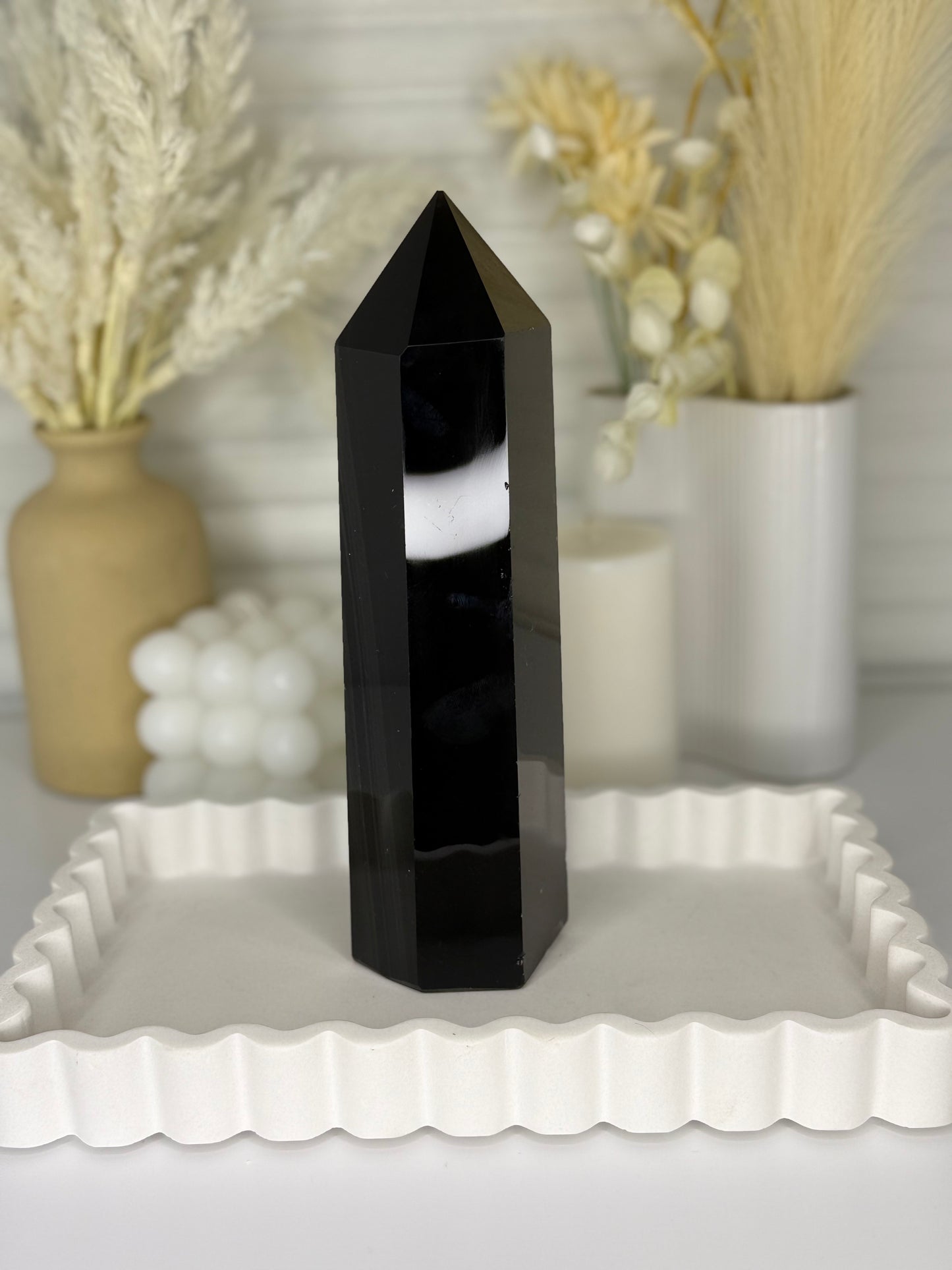 Obsidian Tower 24cm