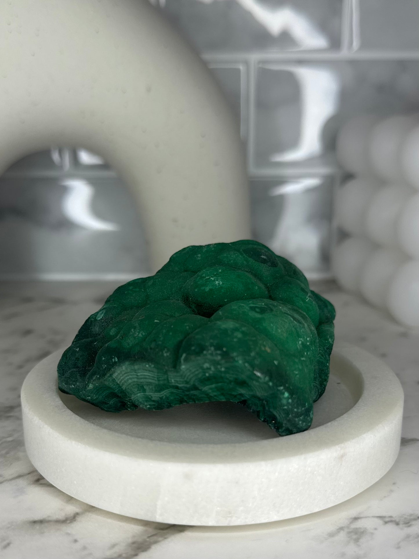 Raw Malachite Specimen #3