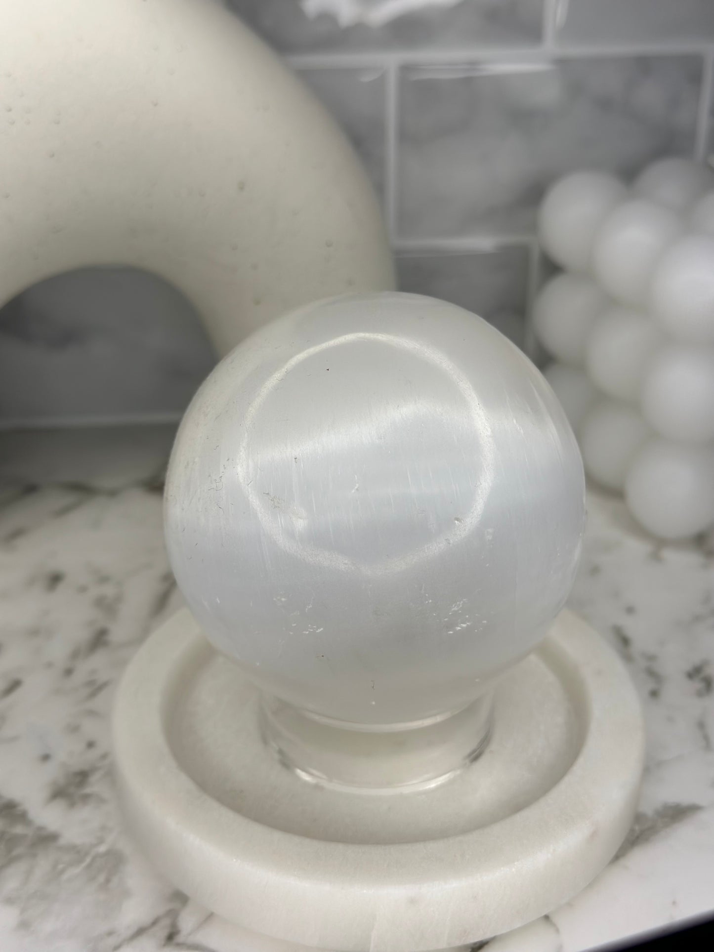 Selenite Large Spheres