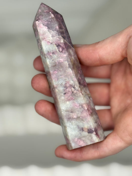 Pink Tourmaline Tower
