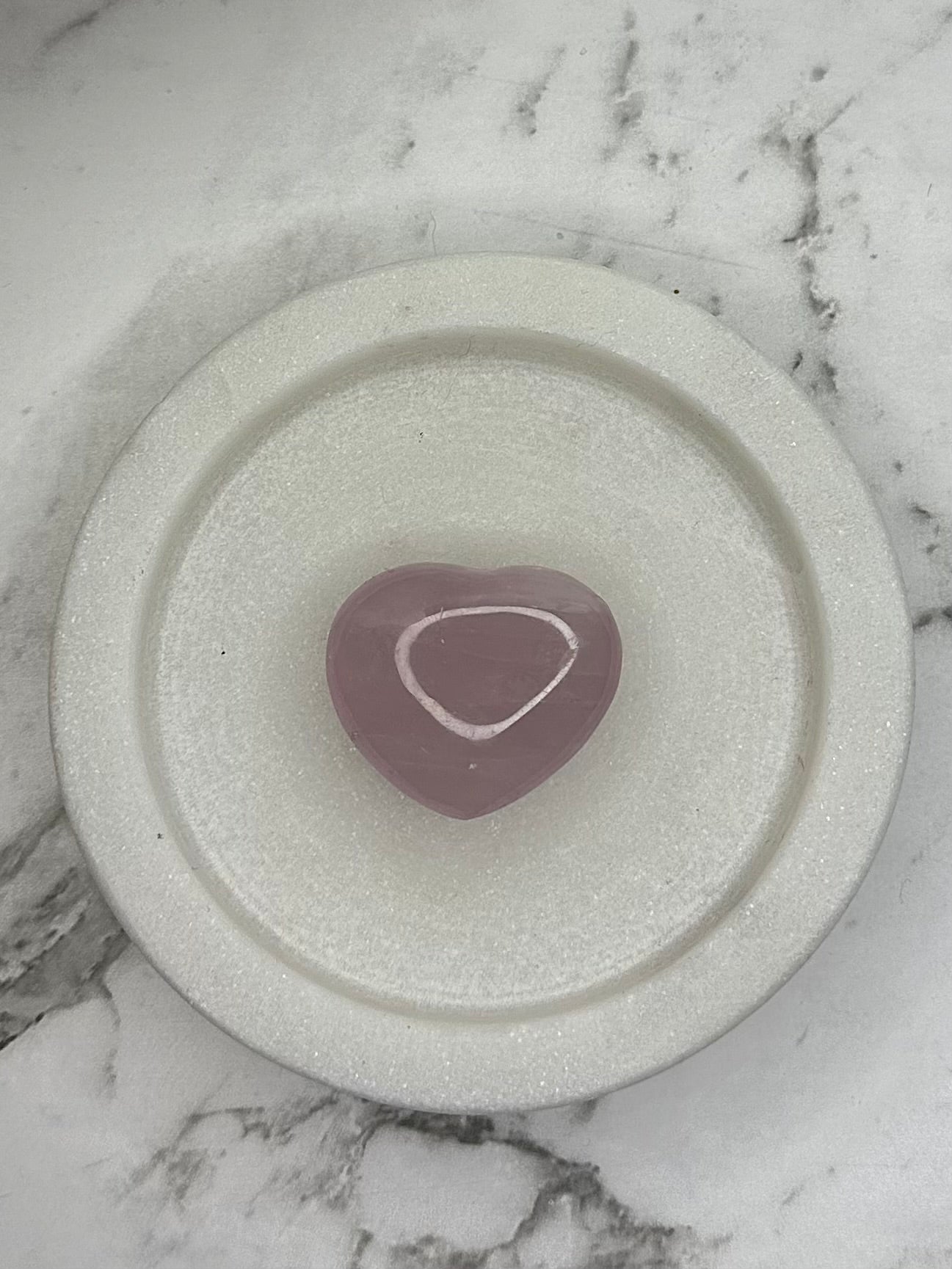 Rose Quartz Heart #1