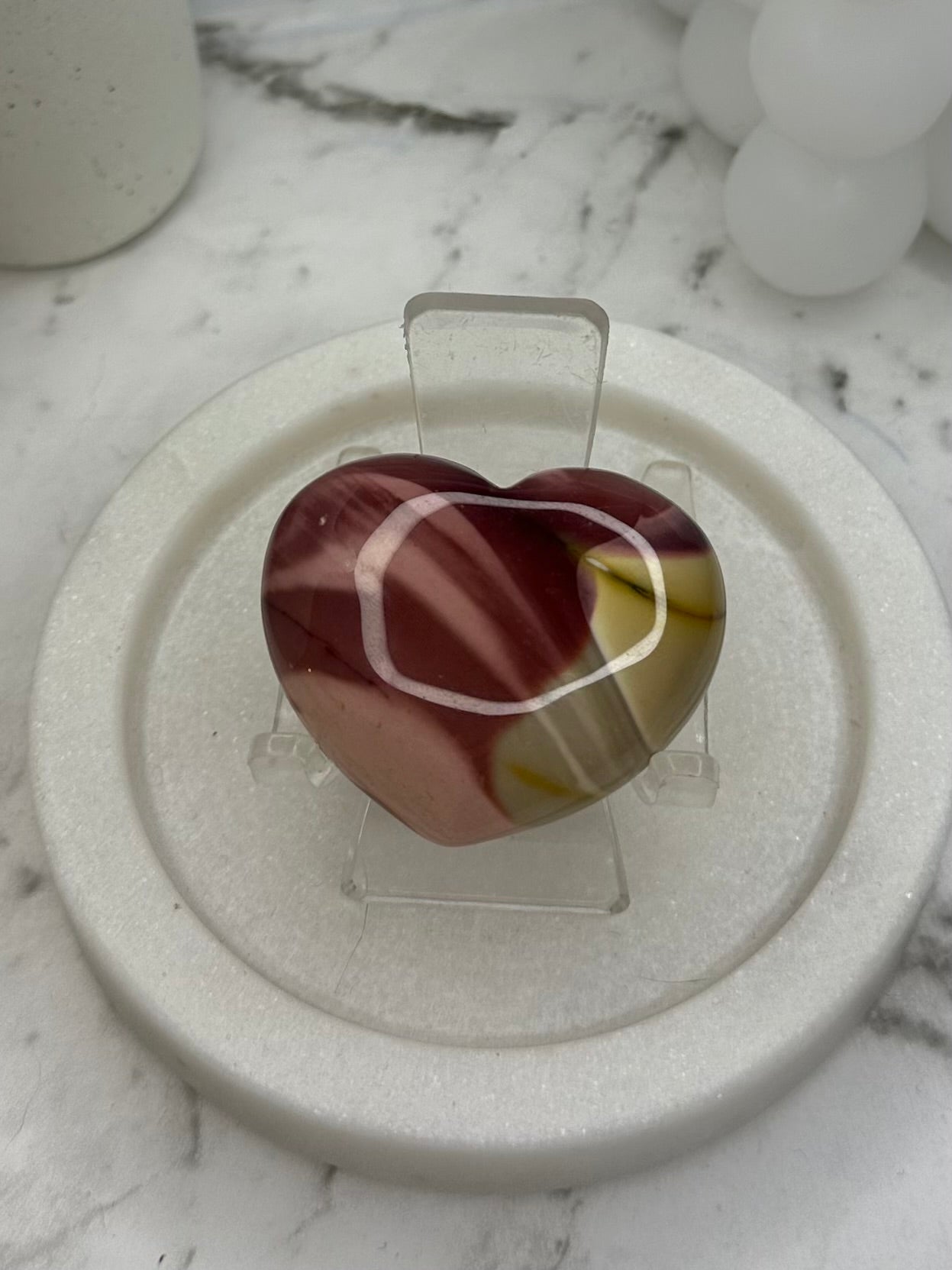 Mookaite Jasper Heart #1