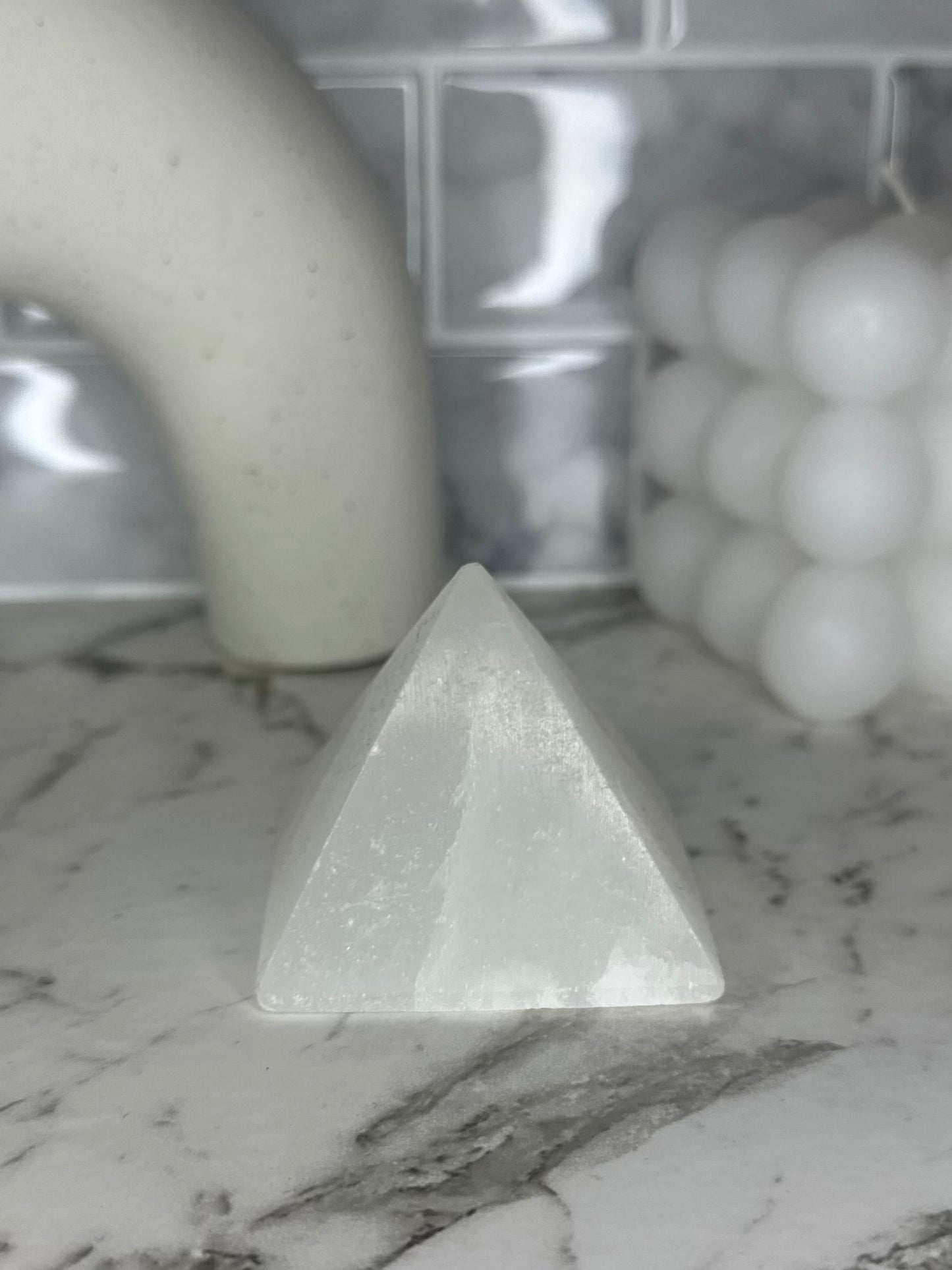 Selenite Pyramids